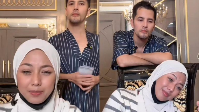 Azar Azmi menangis terima RM35,000, hasil bantuan daripada Aliff Syukri buat ‘live’  – “Duit ini saya akan gunakan untuk beli keperluan anak-anak”