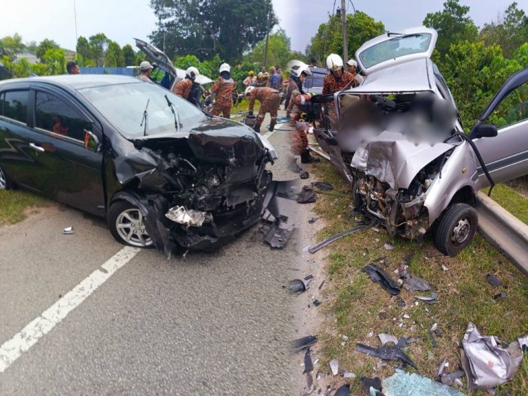 Suami isteri warga emas maut, Kancil dipandu dirempuh Myvi di Temerloh