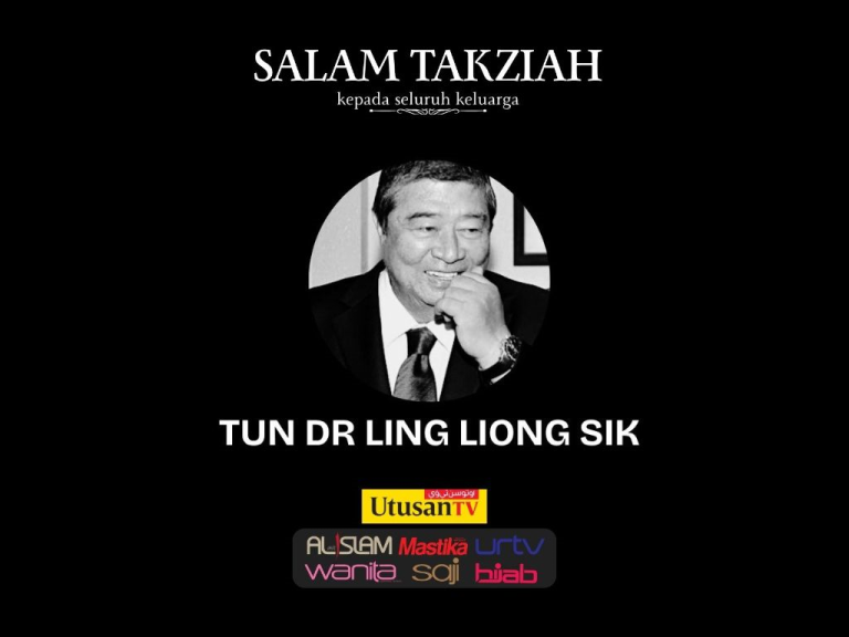 Tun Dr Ling Liong Sik meninggal dunia hari ini pada usia 83 tahun