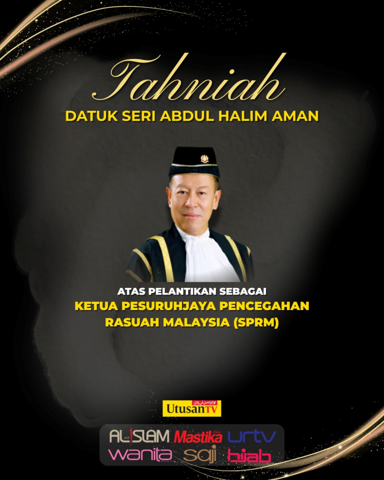 Abdul Halim dilantik sebagai Ketua Pesuruhjaya SPRM yang baharu