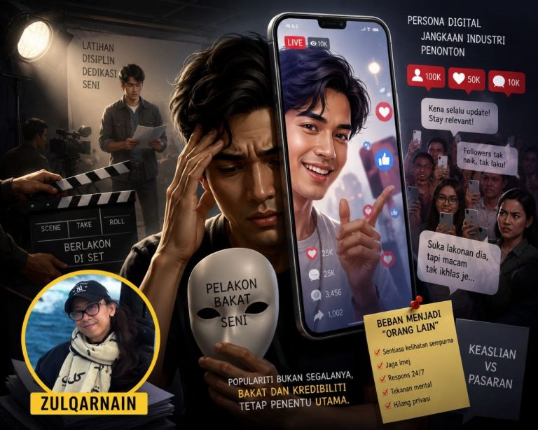 Pelakon kini bukan sekadar berlakon, tetapi ‘menjual diri’ di media sosial