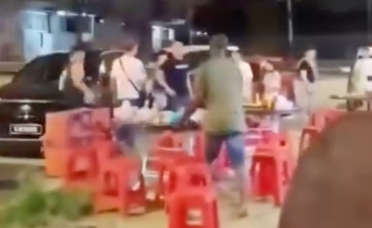 Terbalikkan meja restoran dim sum, lelaki warga Nigeria diburu