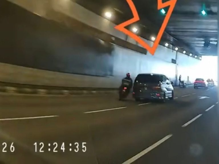 Penghantar makanan cedera, Pemandu Estima dakwa tak perasan bergesel dengan motosikal
