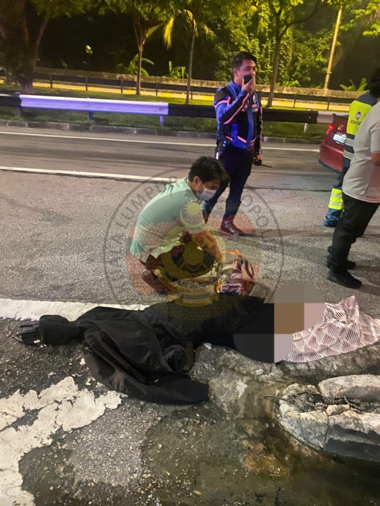 Mangsa yang rentung dalam perjalanan pulang dari majlis makan malam syarikat