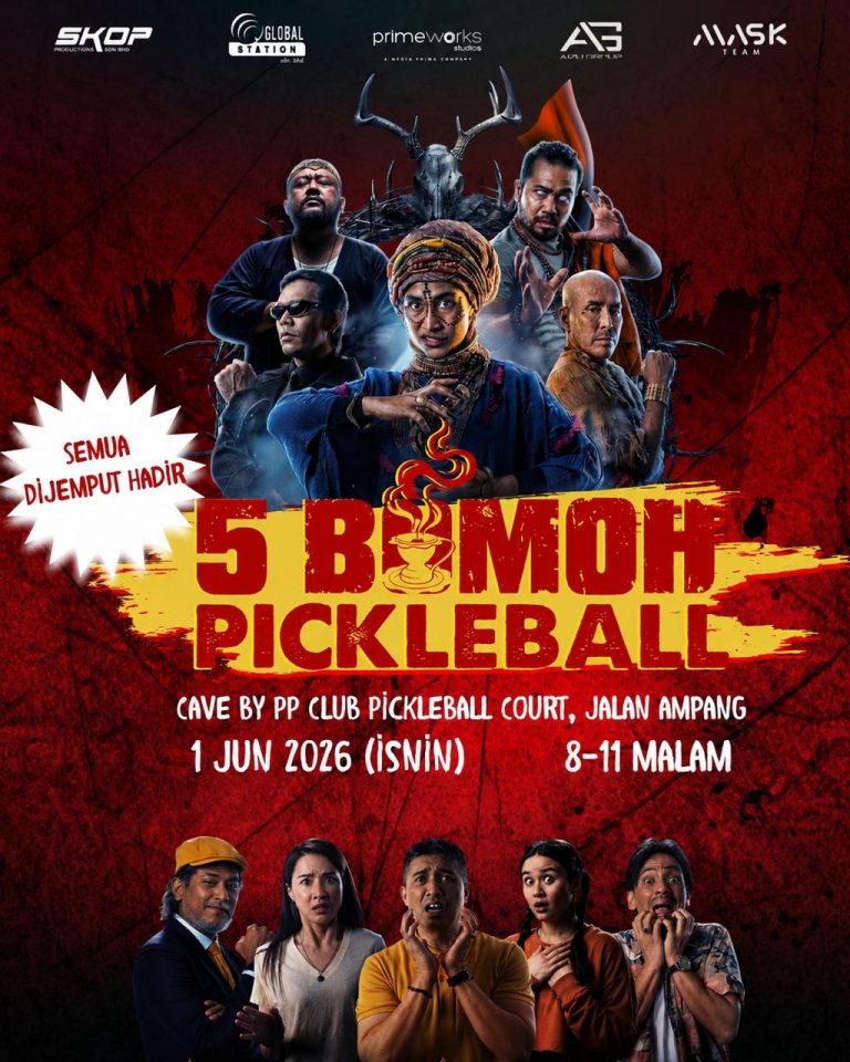 Gelanggang ‘panas’ jelang tayangan, Khairy Jamaluddin, Amy Search & Aaron Aziz sedia berentap di kejohanan Pickleball 5 Bomoh
