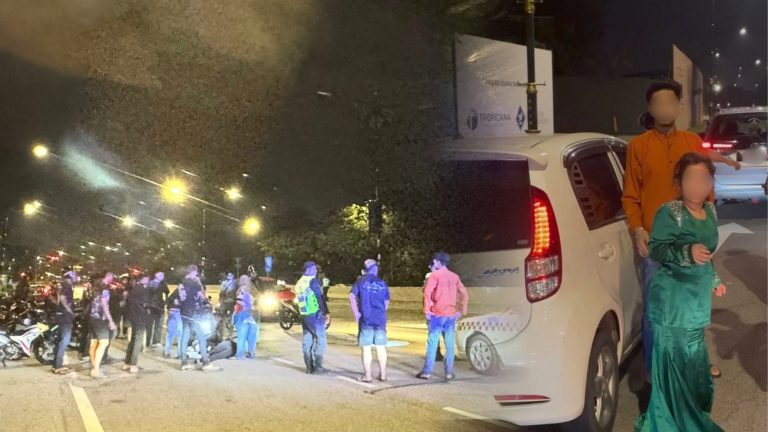 Cubaan Myvi lari lepas langgar penunggang motosikal gagal, Polis sahkan pemandu tiada lesen, ‘road tax’ tamat tempoh