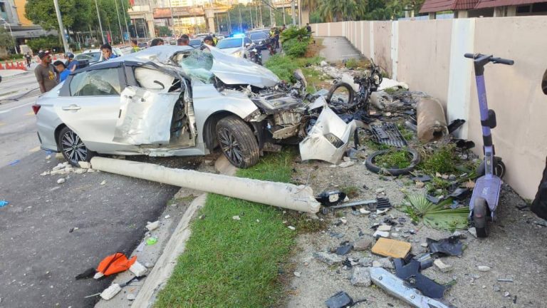 Pemandu mabuk rempuh suami isteri hingga maut, polis siasat ikut Seksyen 302 KK