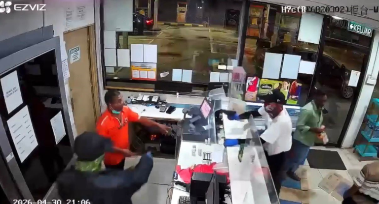 Polis buru 2 suspek kes samun bersenjata stesen minyak di Jenjarom