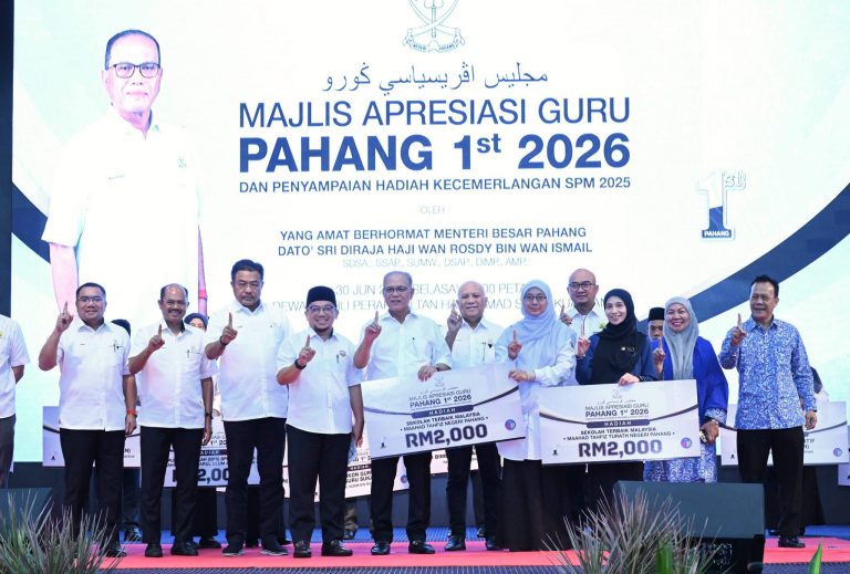 Pahang tekad teruskan Aspirasi Guru, suntik semangat kecemerlangan pendidikan negeri