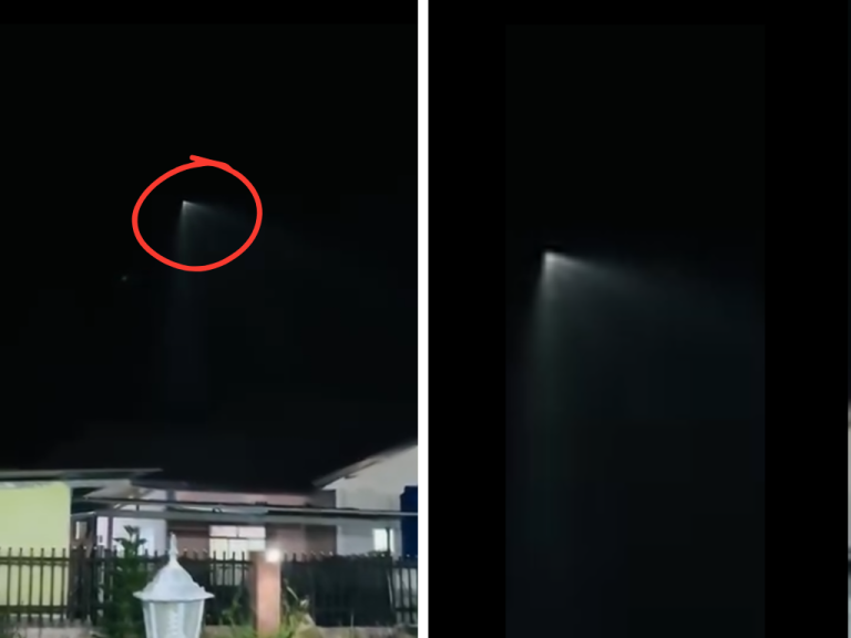 MOSTI siasat cahaya terang di ruang udara Sabah, tiada serpihan ditemui
