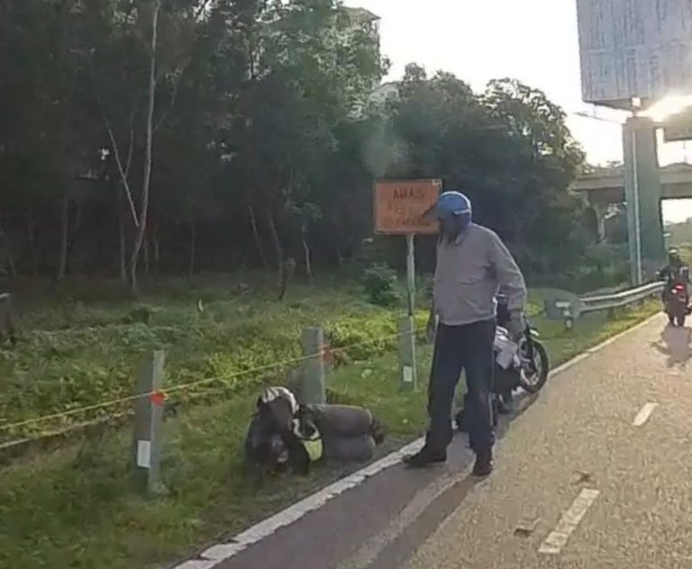 Lelaki ditetak kerana hon penunggang motosikal di Shah Alam