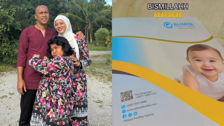 “Mama takut kecewakan kakak lagi…,” – Demi impian Tiara nak adik, isteri Achey cekal tempuh rawatan IVF