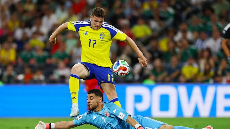 Gyokeres, Isak bantu Sweden benam Tunisia 5-1
